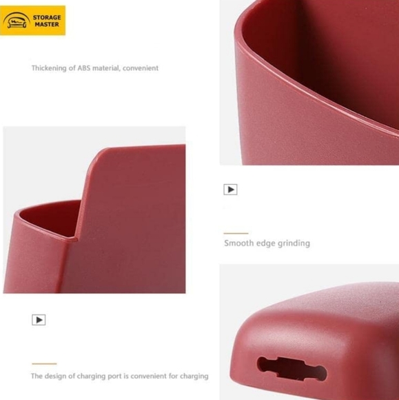 4 Pack Wall Mounted Storage Containers - Picture 4 of 7